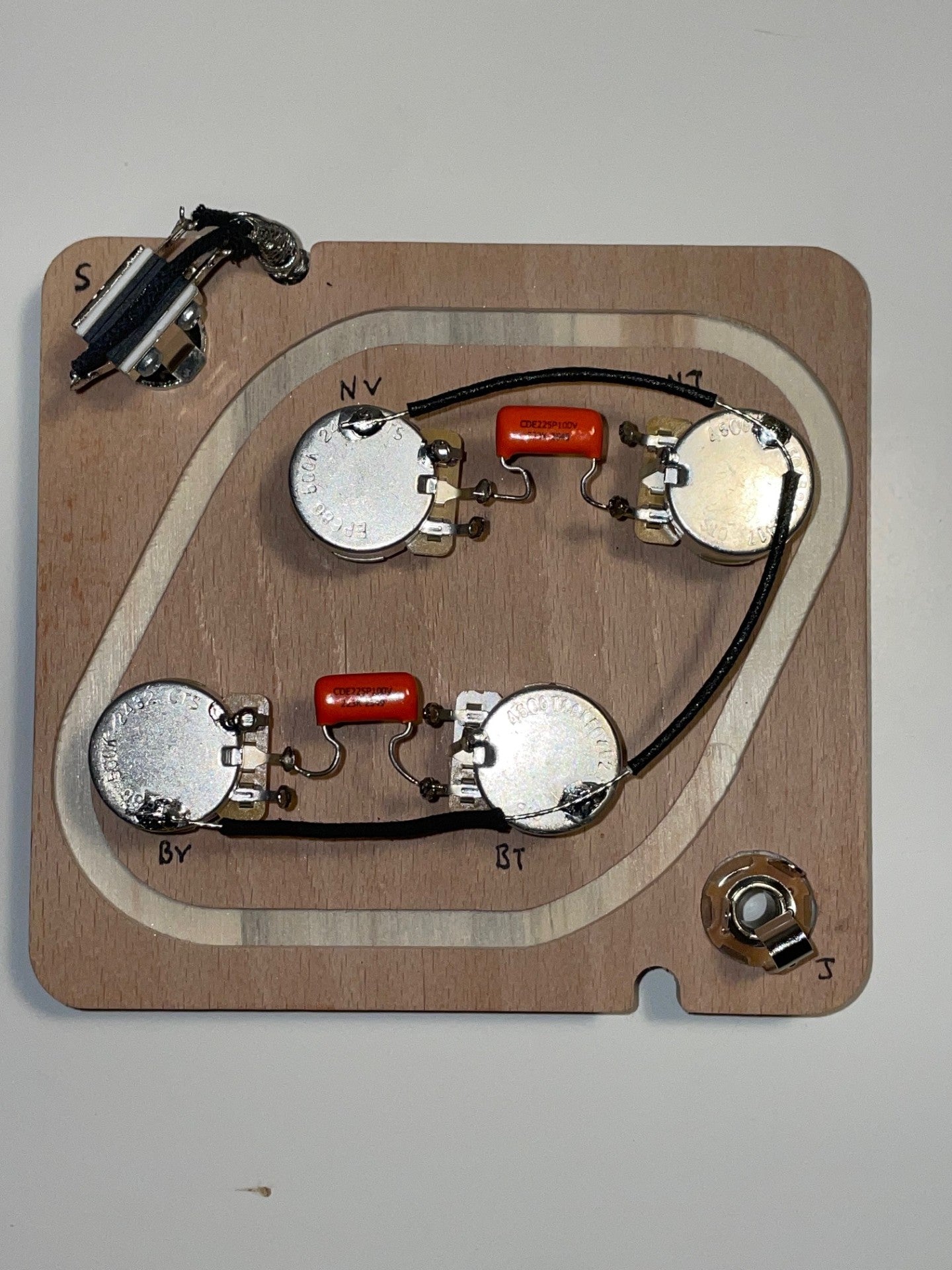 Hand Wired Gibson Les Paul Wiring Harness Perfect To Upgrade Epiphone