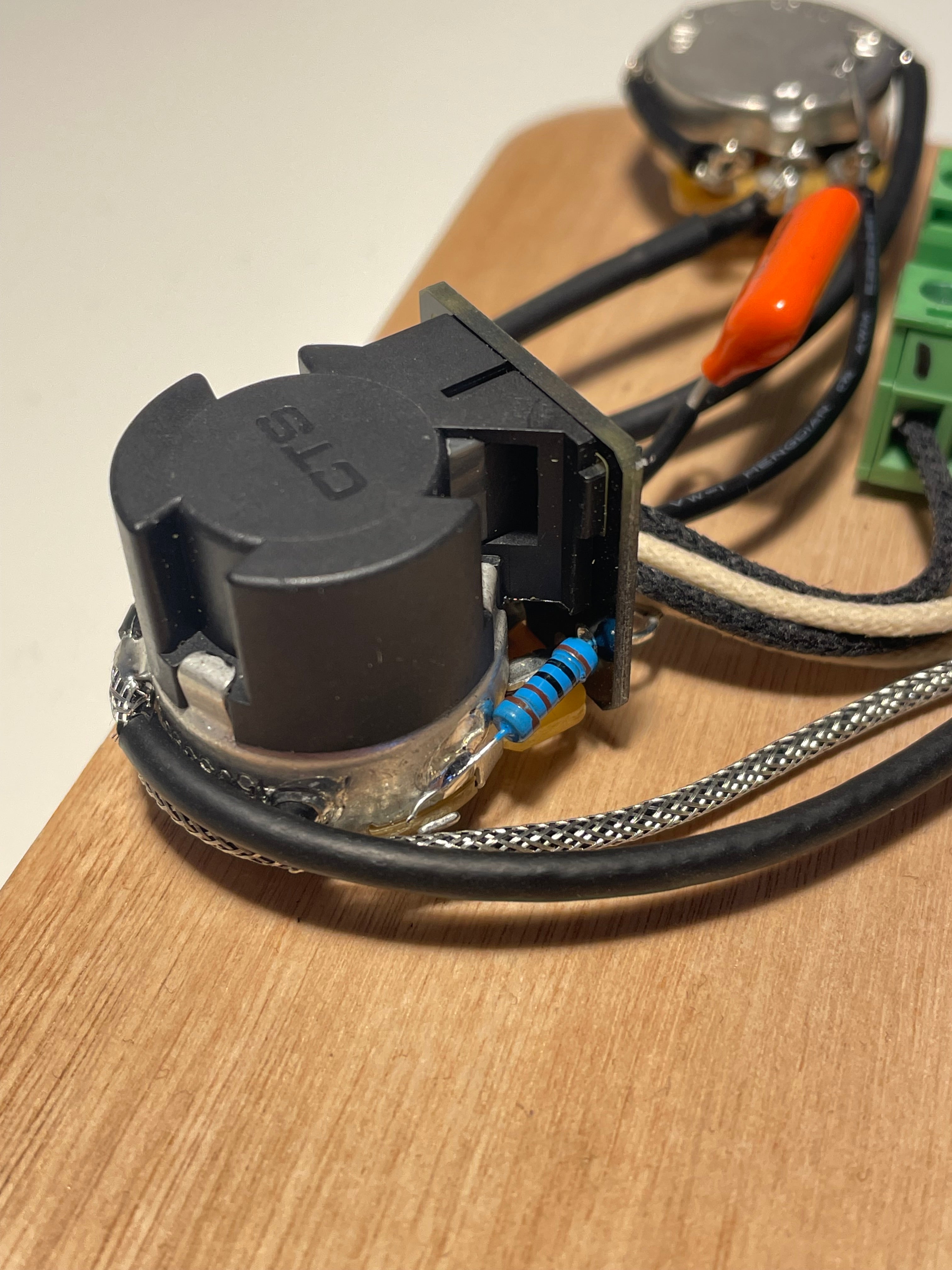 PRS SE CE 24 Wiring Harness - Hand Wired - CTS Push / Pull - Coil Split