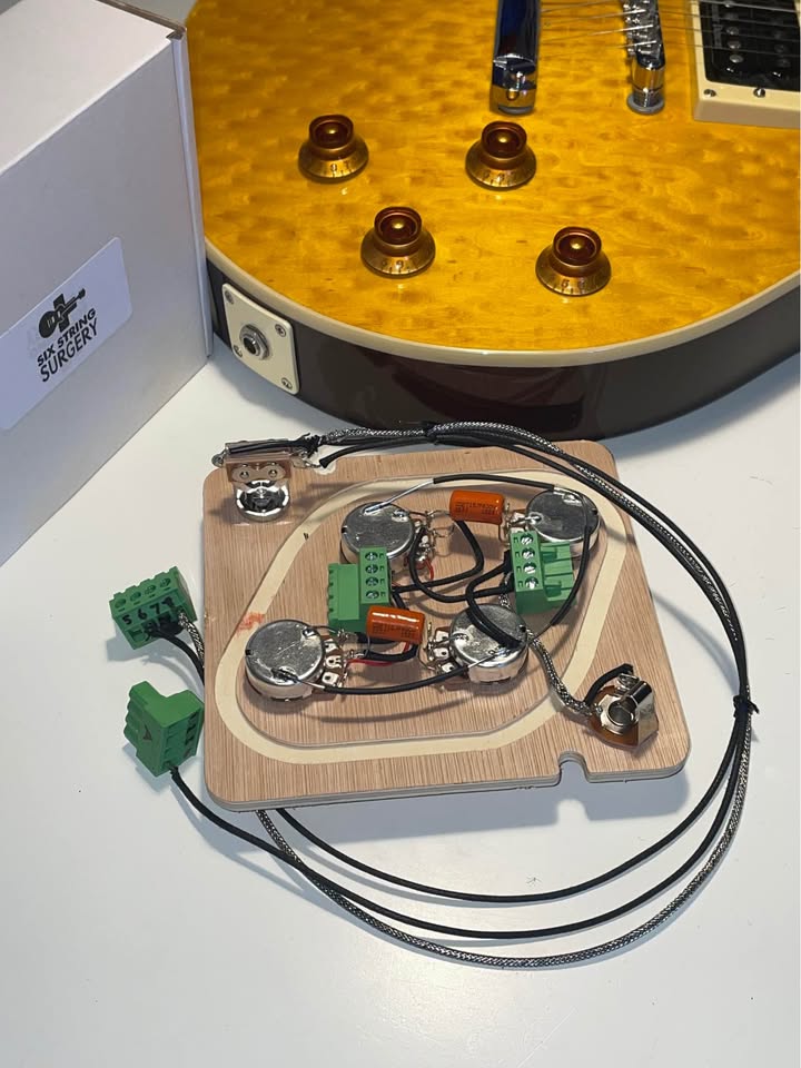 Gibson / Epiphone Les Paul SOLDER FREE Wiring Loom Solderless Connectors