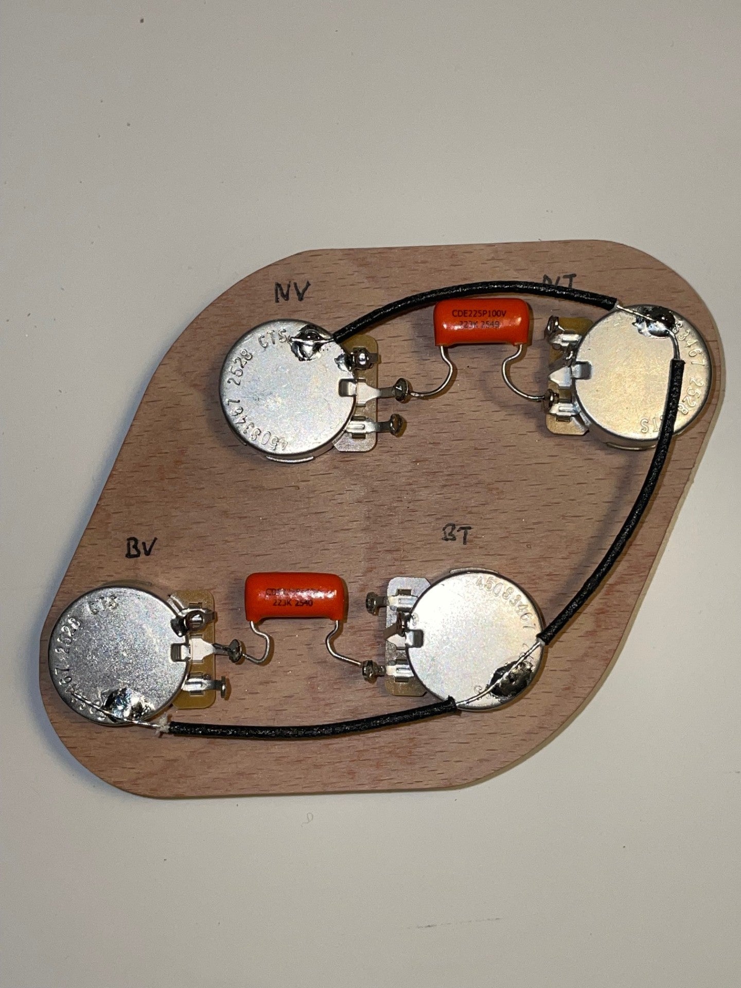 Hand Wired Gibson Les Paul Wiring Harness Perfect To Upgrade Epiphone