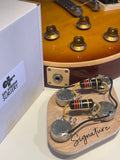 Gibson Les Paul Hand Wired Harness CTS & Centralabs Bumblebee PIO Caps - Vintage