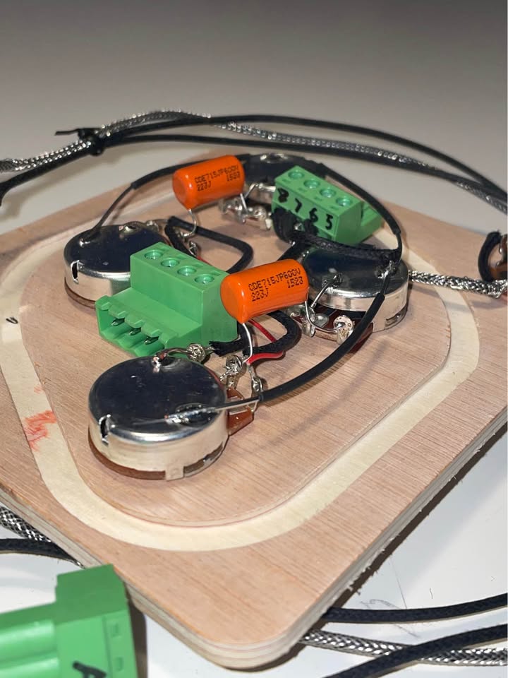 Gibson / Epiphone Les Paul SOLDER FREE Wiring Loom Solderless Connectors
