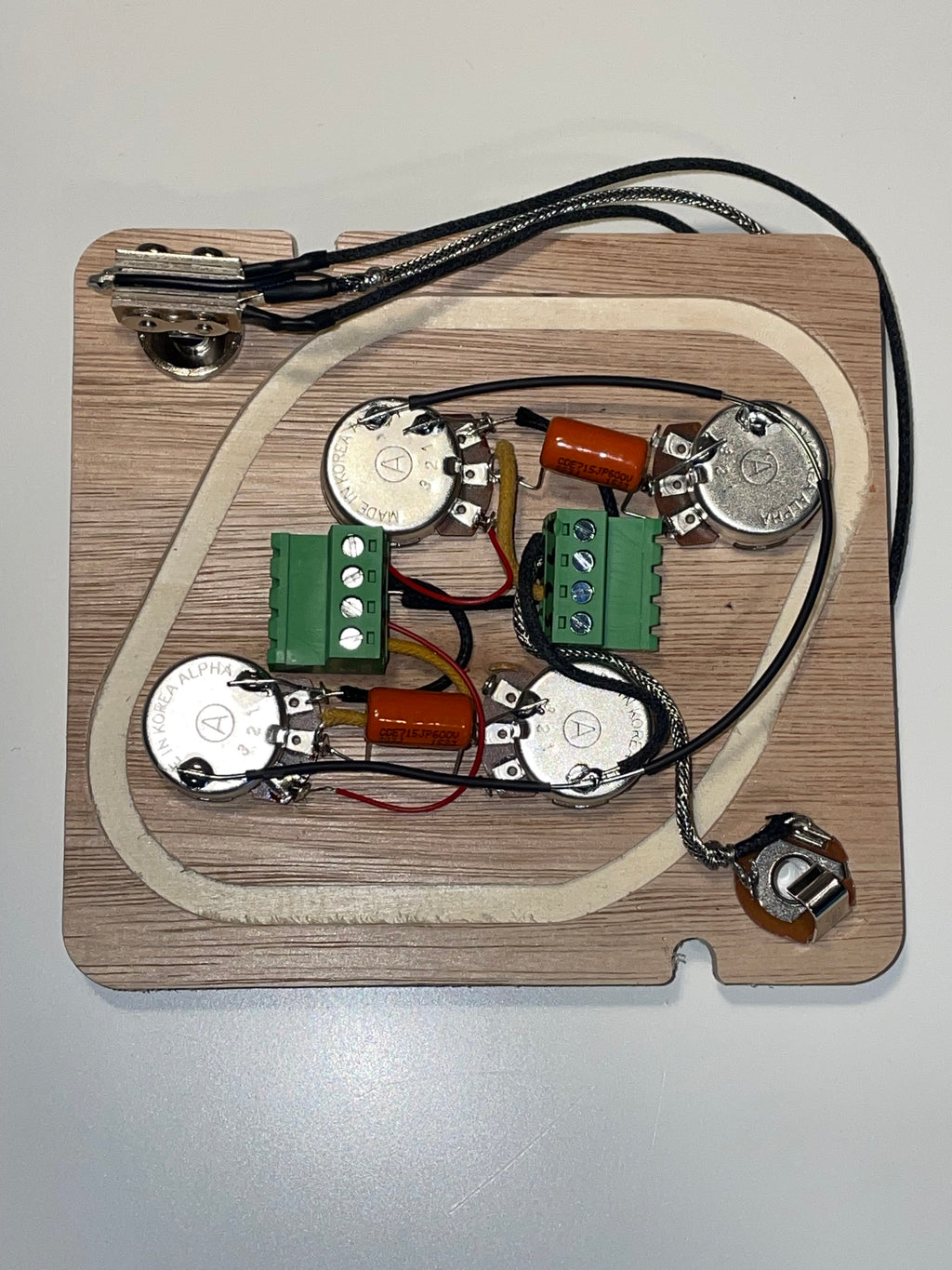 Gibson / Epiphone Les Paul SOLDER FREE Harness Solderless ALPHA A500K Pots