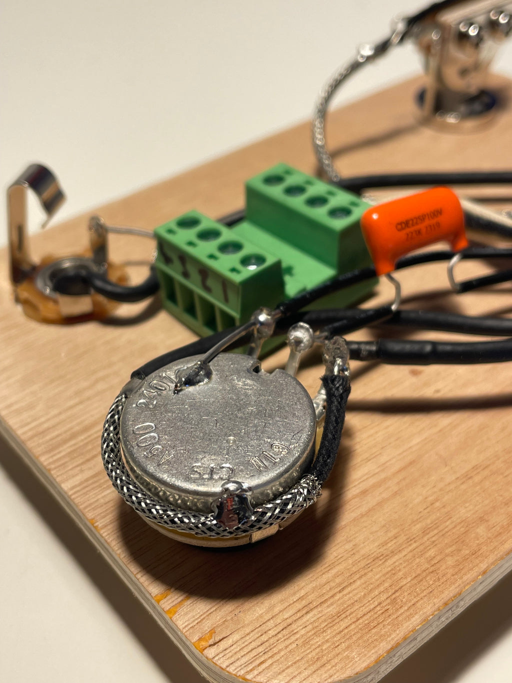 PRS SE CE 24 Wiring Harness - Hand Wired - CTS Push / Pull - Coil Split