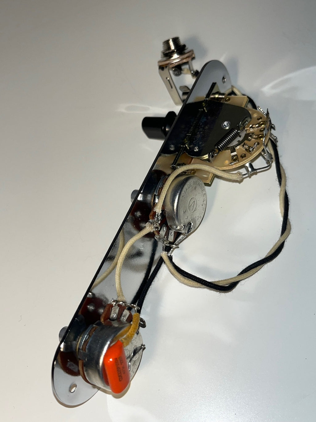 Fender Telecaster Hand Wired Harness - Perfect Upgrade For squire - Alpha Pots
