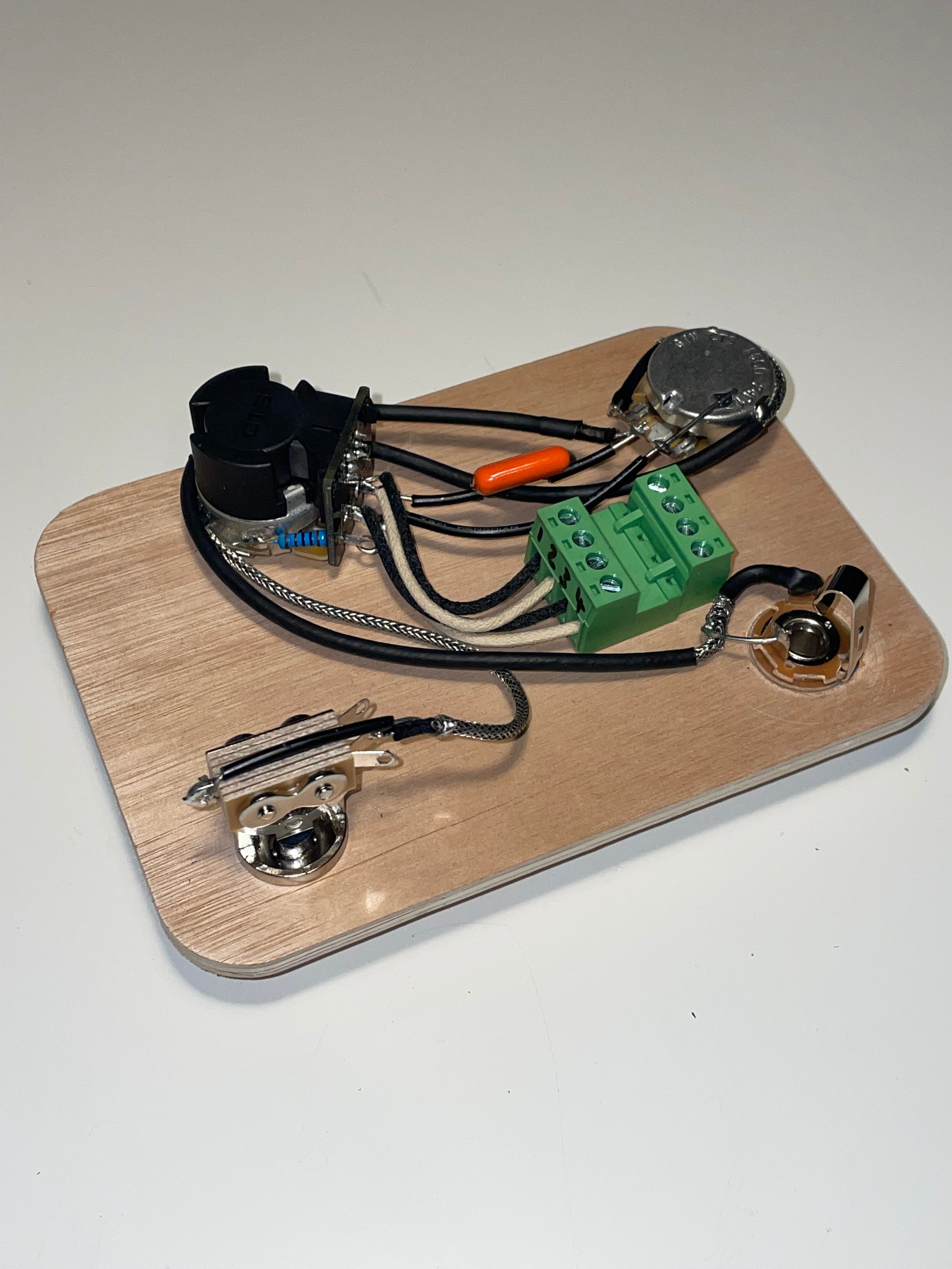PRS SE CE 24 Wiring Harness - Hand Wired - CTS Push / Pull - Coil Split
