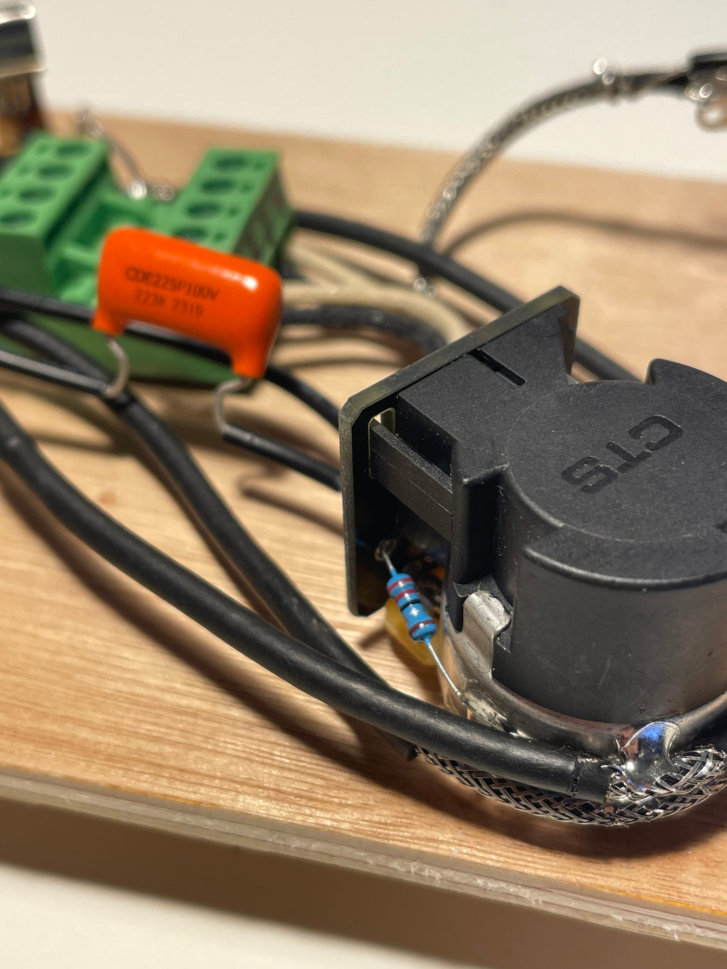 PRS SE CE 24 Wiring Harness - Hand Wired - CTS Push / Pull - Coil Split