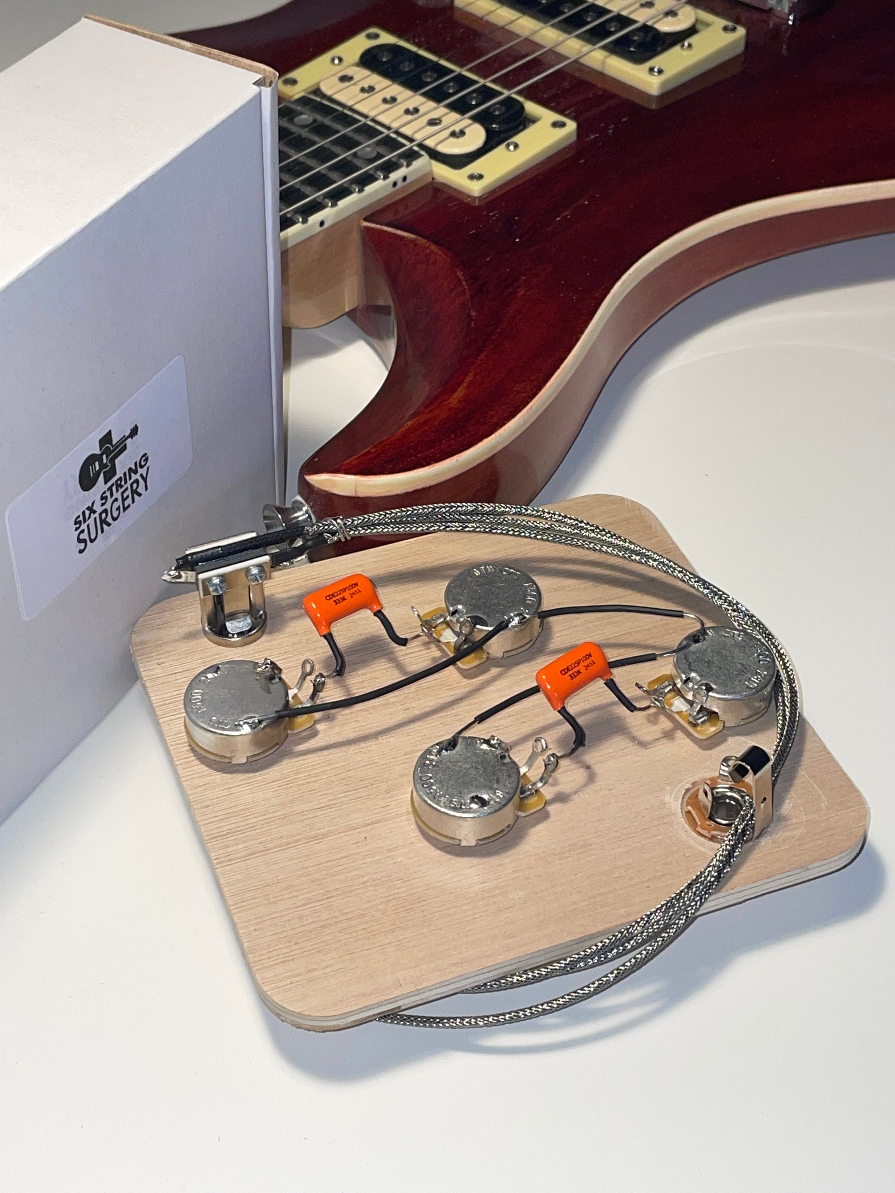 PRS SE Mark Tremonti Wiring Harness - Hand Wired - Perfect Upgrade