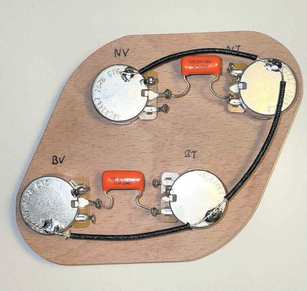 Hand Wired Gibson Les Paul Wiring Harness Perfect To Upgrade Epiphone
