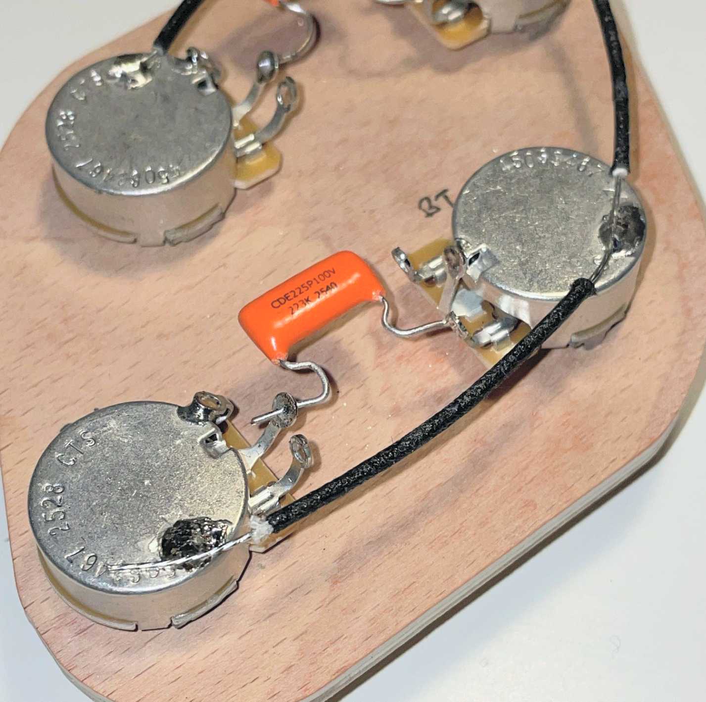Hand Wired Gibson Les Paul Wiring Harness Perfect To Upgrade Epiphone