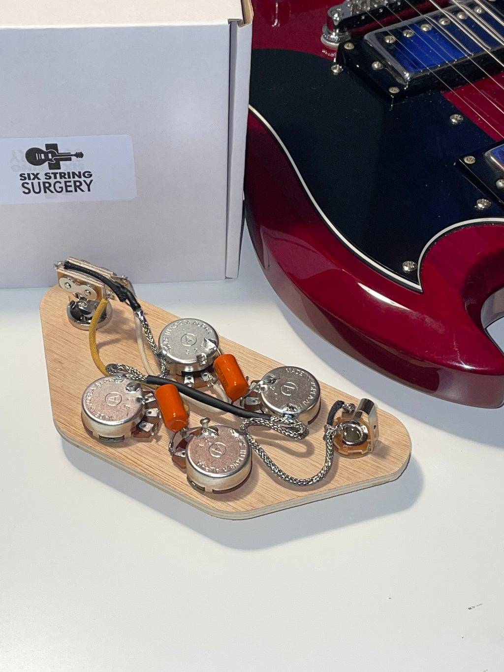 Gibson SG Hand Wired Harness Perfect To Upgrade Epiphone ALPHA Pots