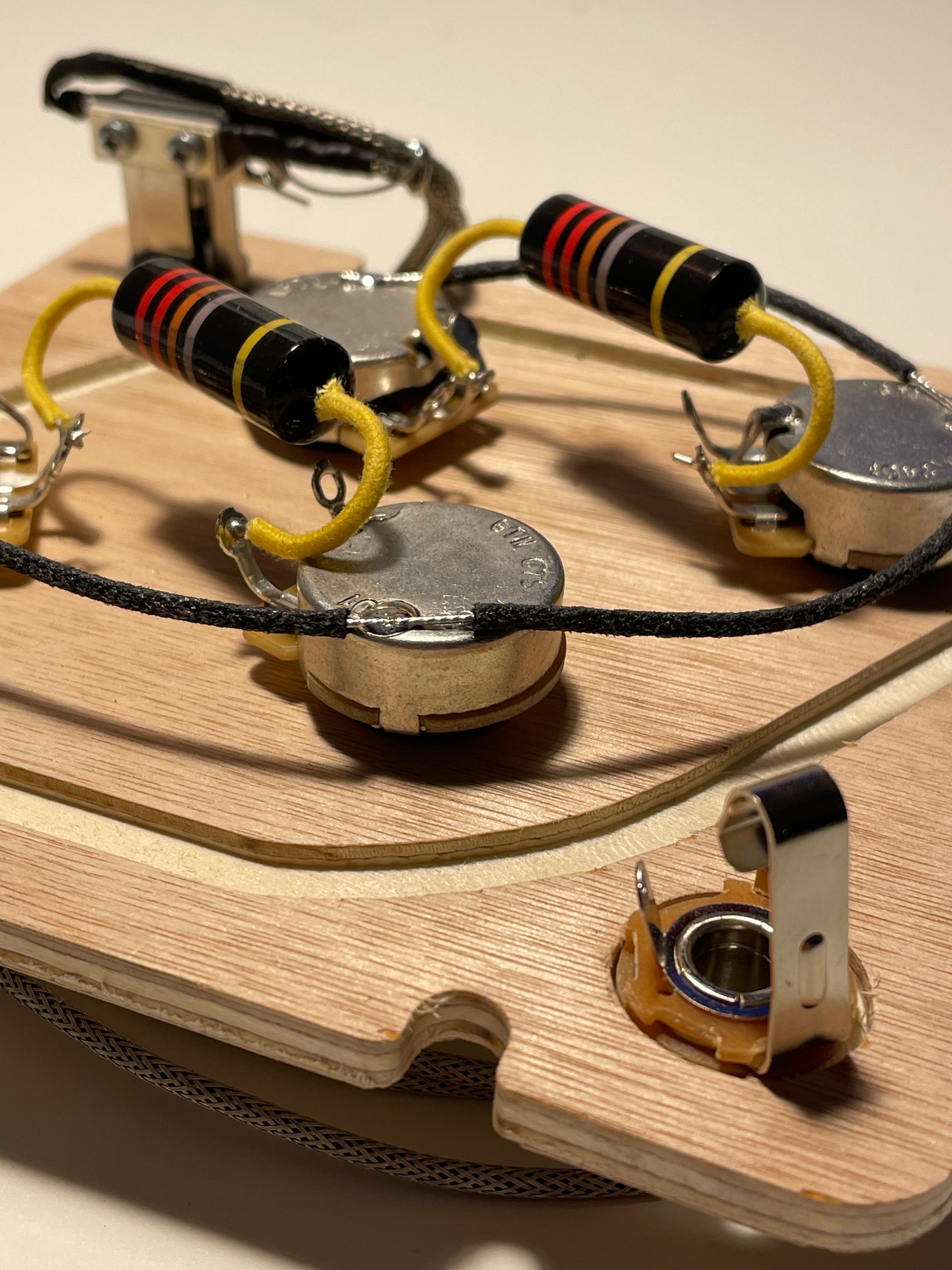 Gibson Les Paul Hand Wired full Harness CTS & Bumblebee PIO Caps - Vintage