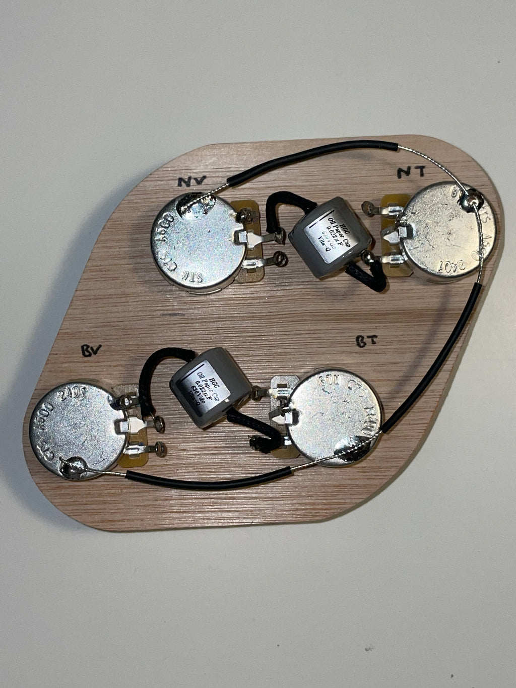 Gibson / Epiphone Les Paul Hand Wired Harness CTS & Paper In oil Caps