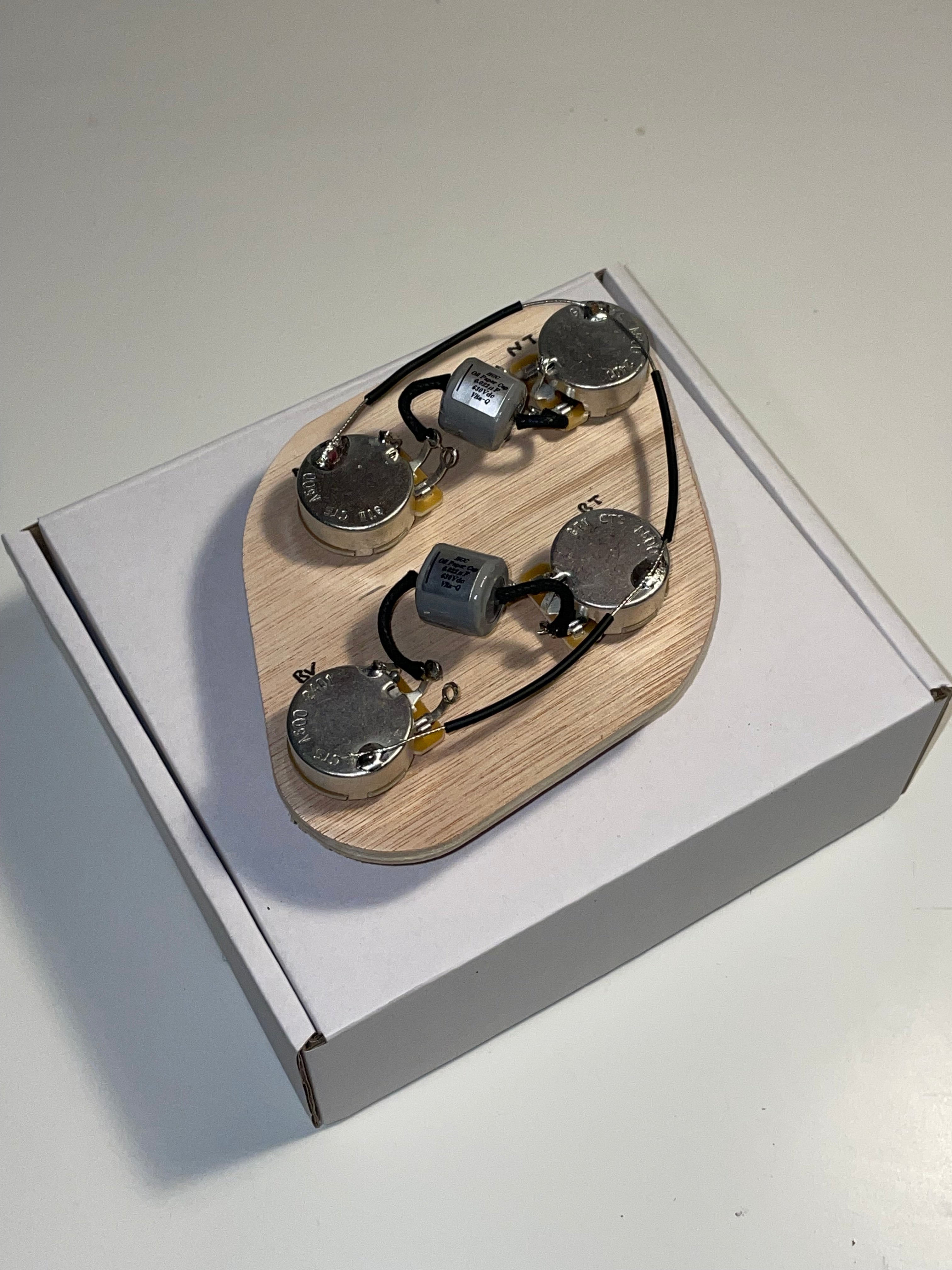 Gibson / Epiphone Les Paul Hand Wired Harness CTS & Paper In oil Caps