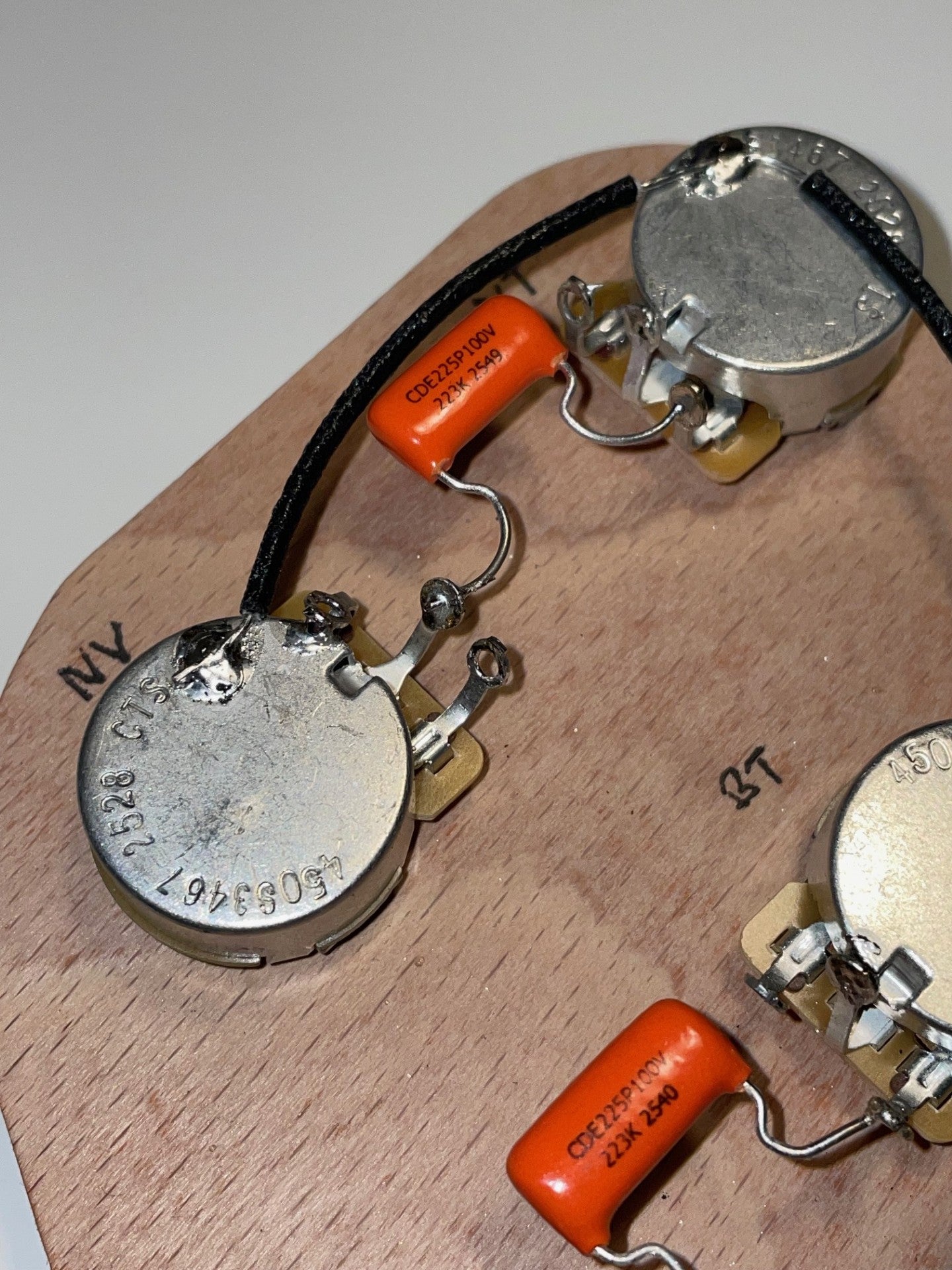 Hand Wired Gibson Les Paul Wiring Harness Perfect To Upgrade Epiphone